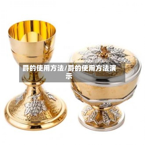 爵的使用方法/爵的使用方法演示