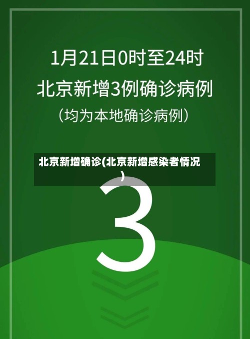 北京新增确诊(北京新增感染者情况)-第3张图片
