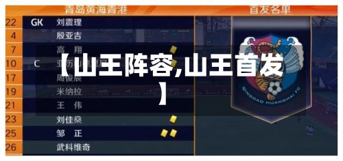 【山王阵容,山王首发】
