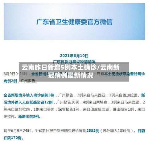 云南昨日新增5例本土确诊/云南新冠病例最新情况-第2张图片