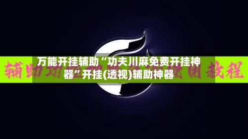 万能开挂辅助“功夫川麻免费开挂神器”开挂(透视)辅助神器-第2张图片