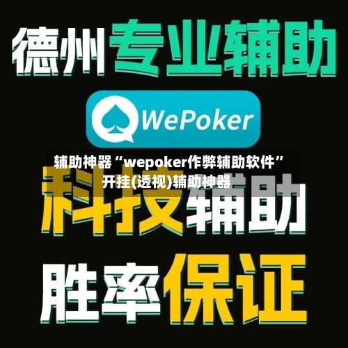 辅助神器“wepoker作弊辅助软件”开挂(透视)辅助神器-第2张图片