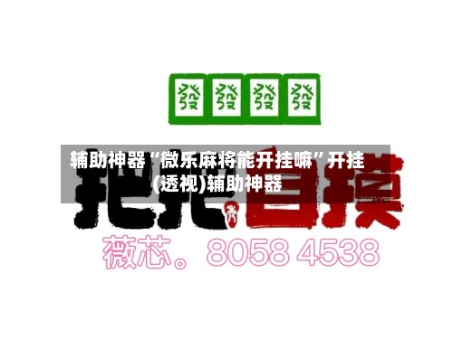 辅助神器“微乐麻将能开挂嘛	”开挂(透视)辅助神器-第2张图片