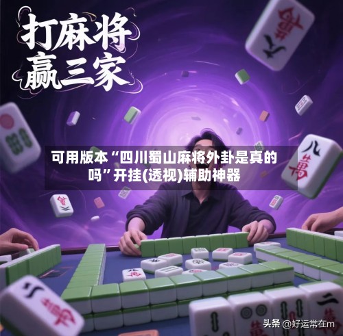 可用版本“四川蜀山麻将外卦是真的吗”开挂(透视)辅助神器-第3张图片