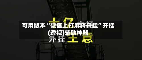 可用版本“微信上打麻将开挂”开挂(透视)辅助神器-第2张图片