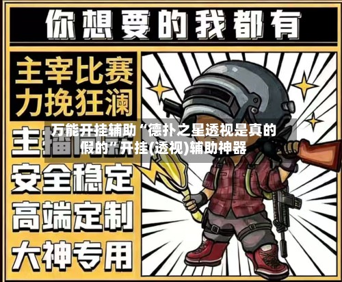 万能开挂辅助“德扑之星透视是真的假的”开挂(透视)辅助神器-第2张图片