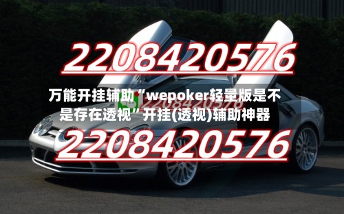 万能开挂辅助“wepoker轻量版是不是存在透视”开挂(透视)辅助神器-第3张图片