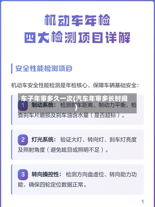 车子年审多久一次(汽车年审多长时间)-第3张图片